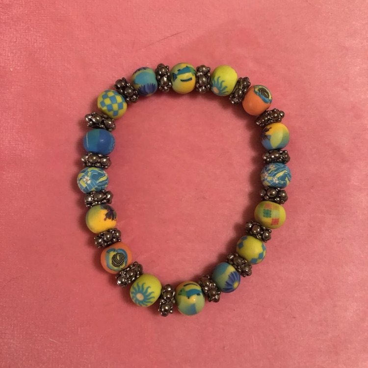 Patterned Beaded Bracelet